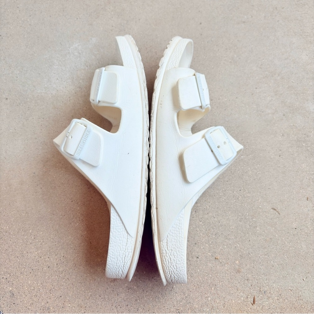 Birkenstock Arizona EVA Women EU 40 US 9/9.5 White Sandals Comfort Casual Shoes - Picture 4 of 6